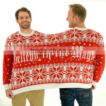 Crazy Party Xmas Jumpers Ugly Christmas Sweaters for Couple photo-2