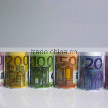 In Stock! Creative Round Piggy Bank,coin Saving,coin Tin Boxes photo-5