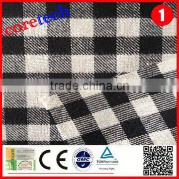 Hot Sale Comfortable Black White Check Fabric Factory photo-2