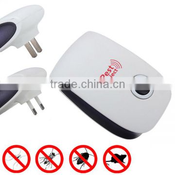 Hot Sale 5W Electronic Ultrasonic Environmental Anti Insect Pest Mosquito Mouse Rat For Repeller EU US Plug