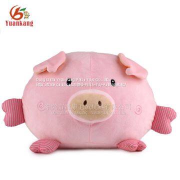 Christmas Stuffed Animal Fluffy Chubby Round Square Pig Wholesale Dancing Singing Cute Fat Black Stuffed Plush Pig Toy photo-5