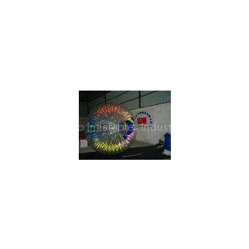 Commercial Glowing Inflatable Zorb Ball for advertising with custom LOGO for Snow Field