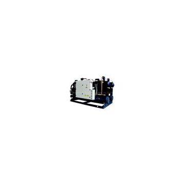 Water-cooled water chiller unit (heat recovery selected)