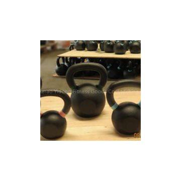 Powder Coated Kettlebell Cast Iron With Color Circle