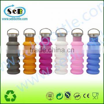 BSCI audit collapsible silicone water bottle