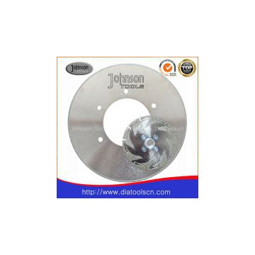 Electroplated diamond tool: saw blade