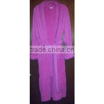 Bath & Body Works Ladies Hot Pink Bath Robe