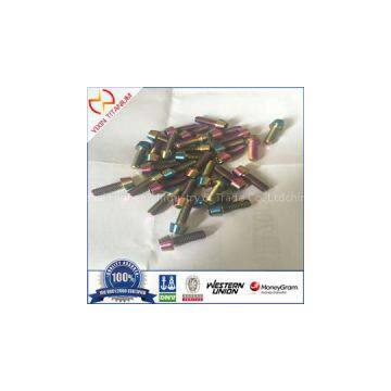 Ti Colored Bolt -Hexagon Socket Head Cap Screws