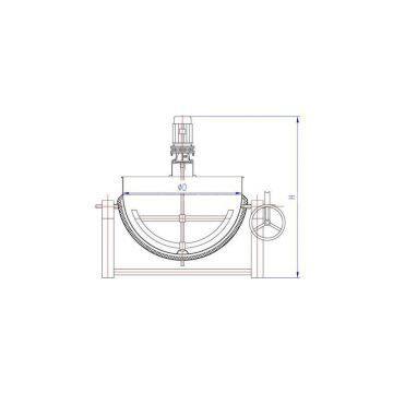 Tilting/Jacketed Kettle/ boiler/vessel