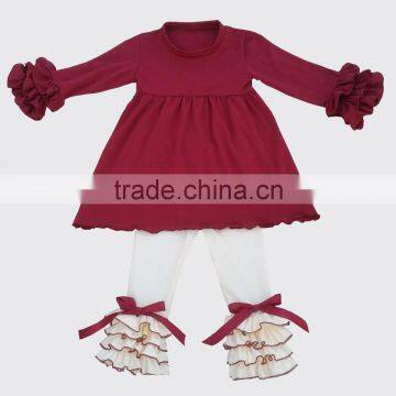 Maroon girls outfit sets clothing sets remake M7032403