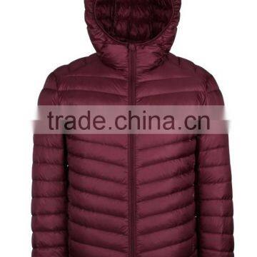 6 COLORS Hooded Men Thin Folding Ultralight Down Jacket