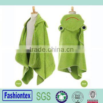 100% cotton hooded animal face towel kids bath blanket