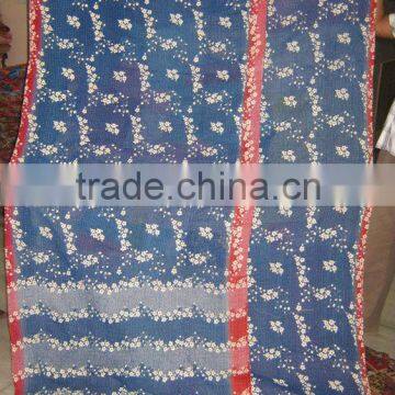 Kantha Quilts/kantha Bedcovers /hand Quilted Bedcovers/kantha Rallis