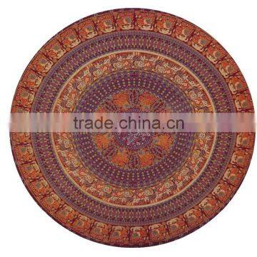 Wholesale Printed Mandala Round Tapestry For Women