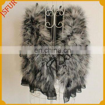 Top Quality Waistcoat For Women Feather Custom Vest