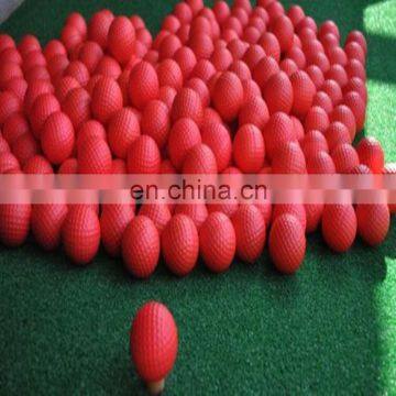 Red Indoor Outdoor Training Practice Golf Sports Elastic PU Foam golf Ball