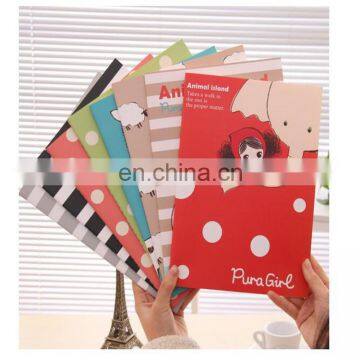 Wholesale School Stationery Softcover Colorful Printed Custom Exercise Notebook