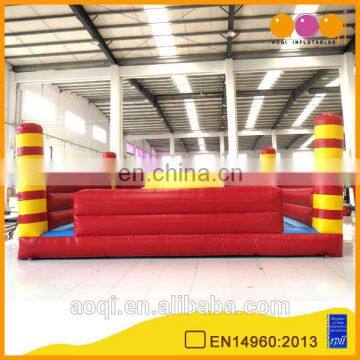 AOQI funny soft mountain fun city good quality inflatable soft play air mountain with free EN14960