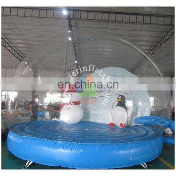 Inflatable Snow Tent for Taking Photos, Inflatable Snowball for Christmas, Welcome Snowball Inflatable Tent photo-3
