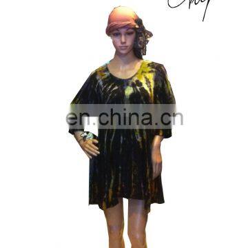 Fabulous Tie Dye Long Handmade Dress, Tie Dye mini Dresses
