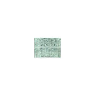 LINEN FABRIC AQUA AND BLACK