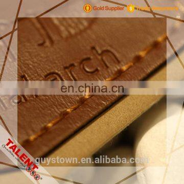 Custom Private Fashion Design Stitching Leather Patch Label For Garment photo-6