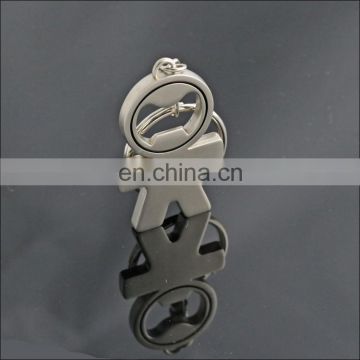 Custom shape blank metal keychain bottle opener wholesale