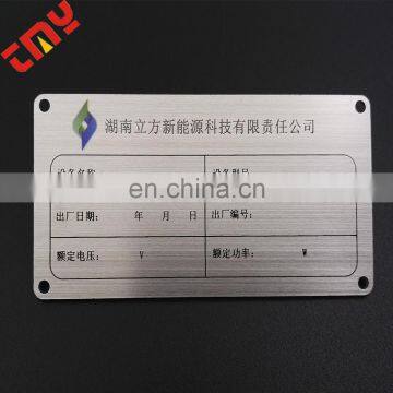 Wholesale Custom Metal Alumium Name Tag With High Craft Technology