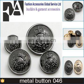 2016 unique design metal cufflink button
