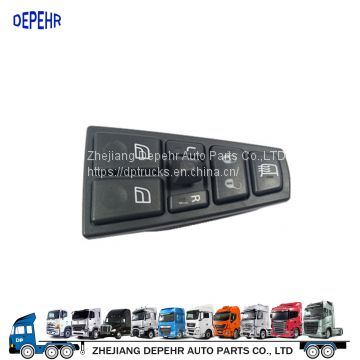 Zhejiang Depehr Heavy Duty European Tractor Window Lifter Switch Volvo Truck Power Window Switch 21543897 20568857