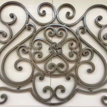 Wrought iron ornaments/ wrought iron elements/ wrought iron spearhead