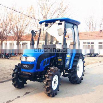 50hp 4x4 WD front loader cabin agricultural new tractor with Dual- Stage Clutch