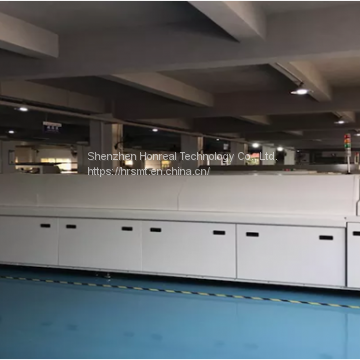 High Capacity Eight Heating Zones Lead-Free Reflow Oven China Manufacturer photo-2