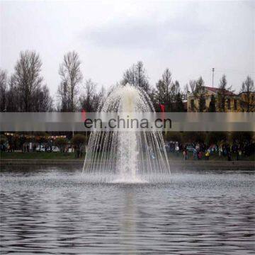 Lake decoration water fountain stainless steel floating fountains