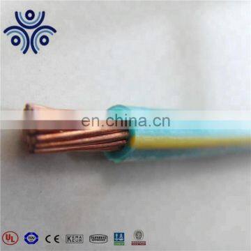 UL83 certificated 600V thhn/thw/thwn/thwn-2 pvc insulated copper wire