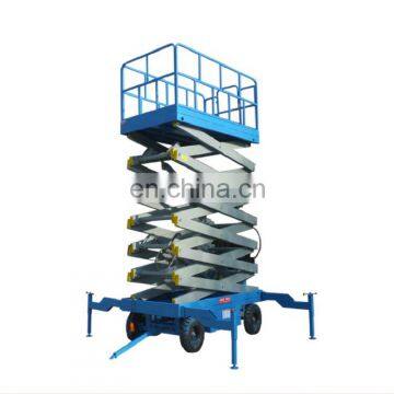 Electric 6m Mini Mobile Scissor lift For Rental Company