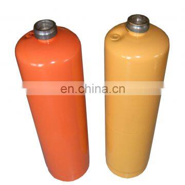 Empty r134a gas cylinder