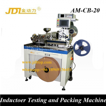 Automatic Inductor Testing and Packaging Machine Tape and Reel Machinery for Electronic Components