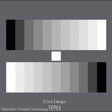 Sine Image YE084 ITE Grayscale Chart II for Camera Mobile Phone Lens Halftone Reproduction Testing (D = 0.65)