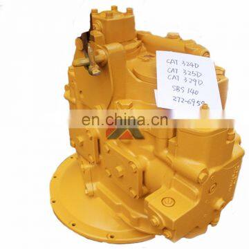 Original Excavator Hydraulic Main Pump for E324D E325D E329D SBS140 excavator pump assy  272-6950