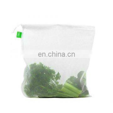 See through polyester micron mesh packaging bag