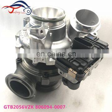 Turbocharger for BMW X3 x4 X5 N57TU Euro 6 N57N Engine GTB2056VZK 7823202B03 806094-0005 806094-0003 806094-7 806094-5007S