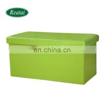 Reatai Hot Sell 76 x 38 x 38cm Pvc Folding Bedroom Modern Bed Side Bench photo-6