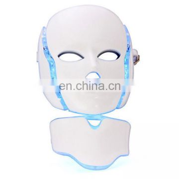 Professional 7 Color LED Neck Face Mask PDT Facial LED Photon Light Therapy Mask Beauty Equipment