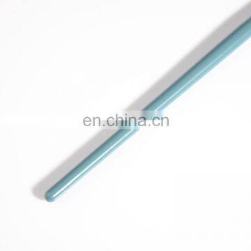 Transparent Acrylic Handle With Green Glitters Flat Nail Art Brush Pen photo-4