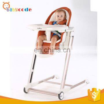 China factory luxury folding baby high chair with EN14988 Certificate