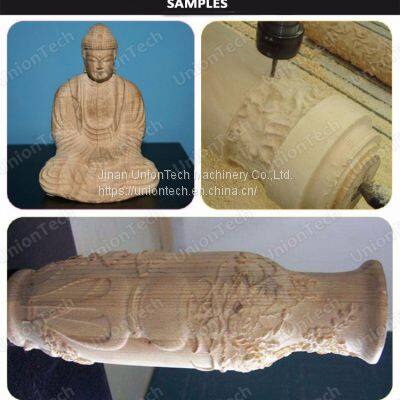 4 Axis 4*8ft 1300*2500mm 3D 1325 CNC Router Wood Woodworking Rotary Carving Machine photo-5