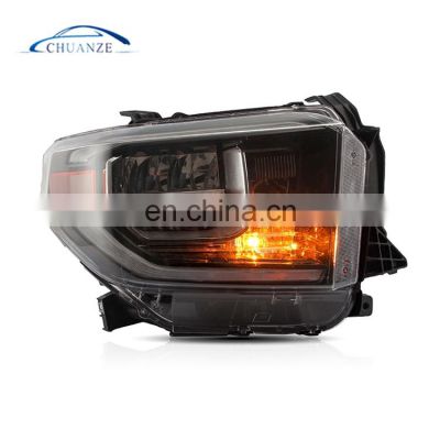 NEW Factory Car Accessories Head Lamp For Tundra 2014-UP Full LED Head Light With Sequential Indicator Plug And Play