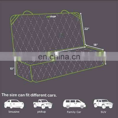 Custom Non-Slip Waterproof Pet Car Seat Cover Car Dog Mat Side Flaps photo-3