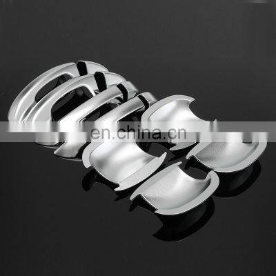 8pcs Car Exterior Door Handle Cover Cup Bowl Cover Trim for VW Passat B6 3C B7 CC 2006-2010